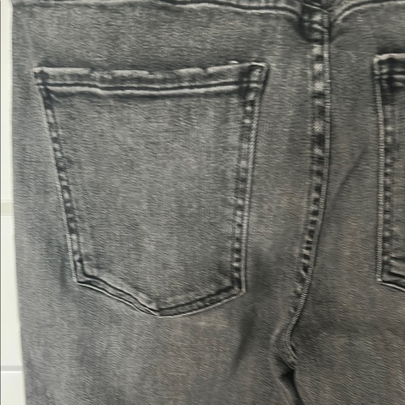 Agolde Charcoal Distressed Denim - Picture 7 of 9